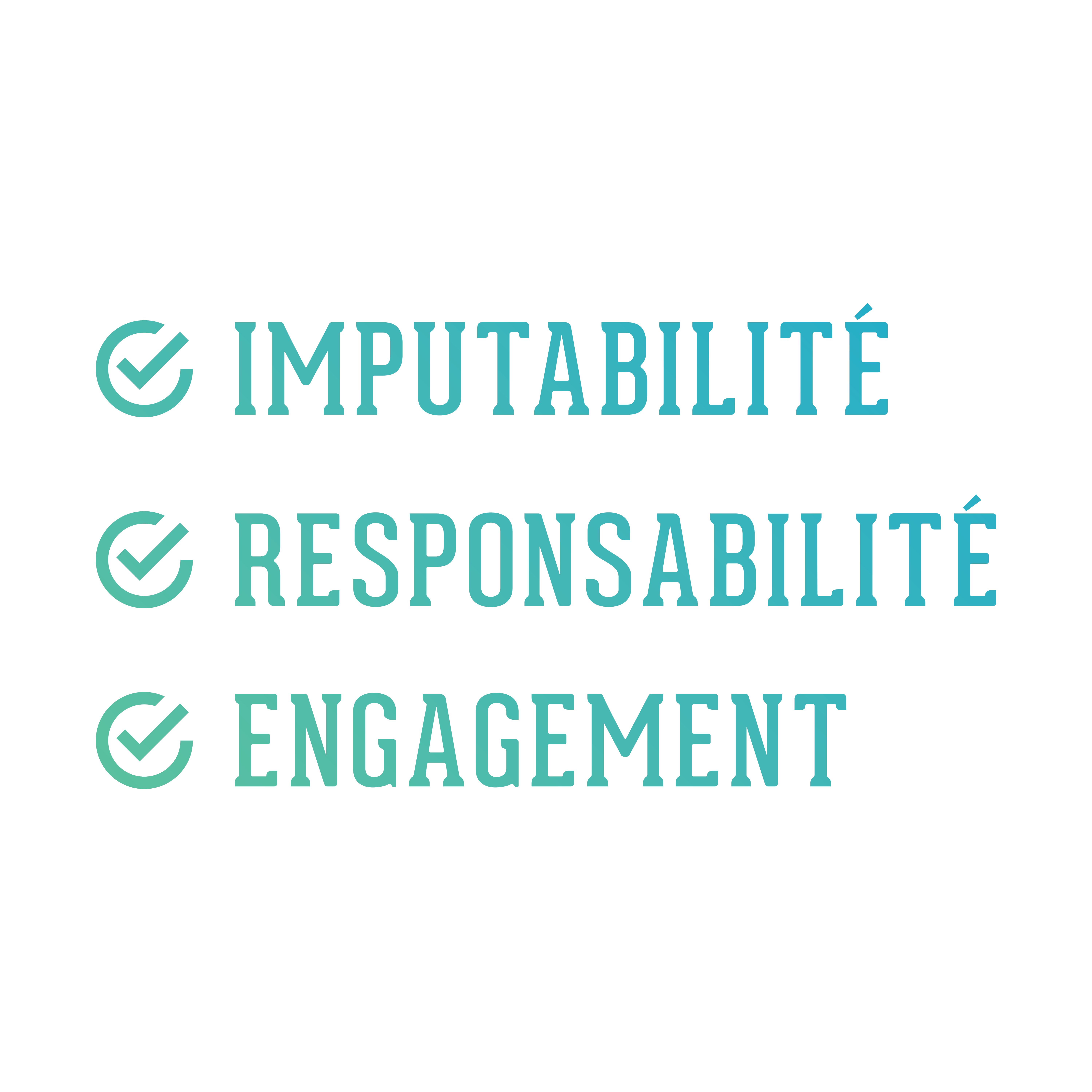 Imputabilité, responsabilité, engagement
